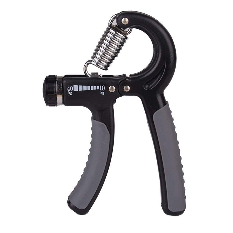 ANTIL'S Adjustable Hand gripper and wrist strengthener Adjustable 10kg to 40kg (Black Grey) - Image 5