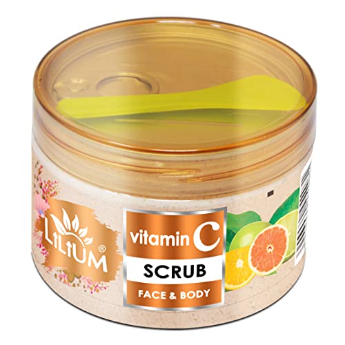 Lilium Vitamin C Face & Body Scrub, 250g - Image 1