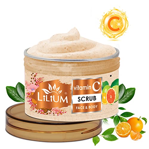 Lilium Vitamin C Face & Body Scrub, 250g - Image 3