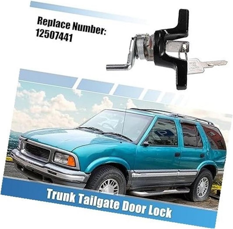 Vuzmode Rear Trunk Tailgate Lock Cylinder with Key - Image 2