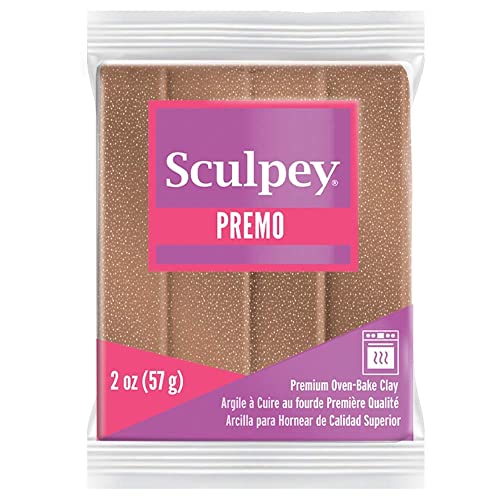Sculpey طين بوليمر سكلبي بريمو™ للخبز في الفرن، لامع وردي ذهبي، غير سام، 2 أونصة، رائع لصنع المجوهرات، العطلات، الأعمال اليدوية، الوسائط المختلطة والمزيد. طين متميز مثالي للفنانين وصانعي الطين. - Image 3