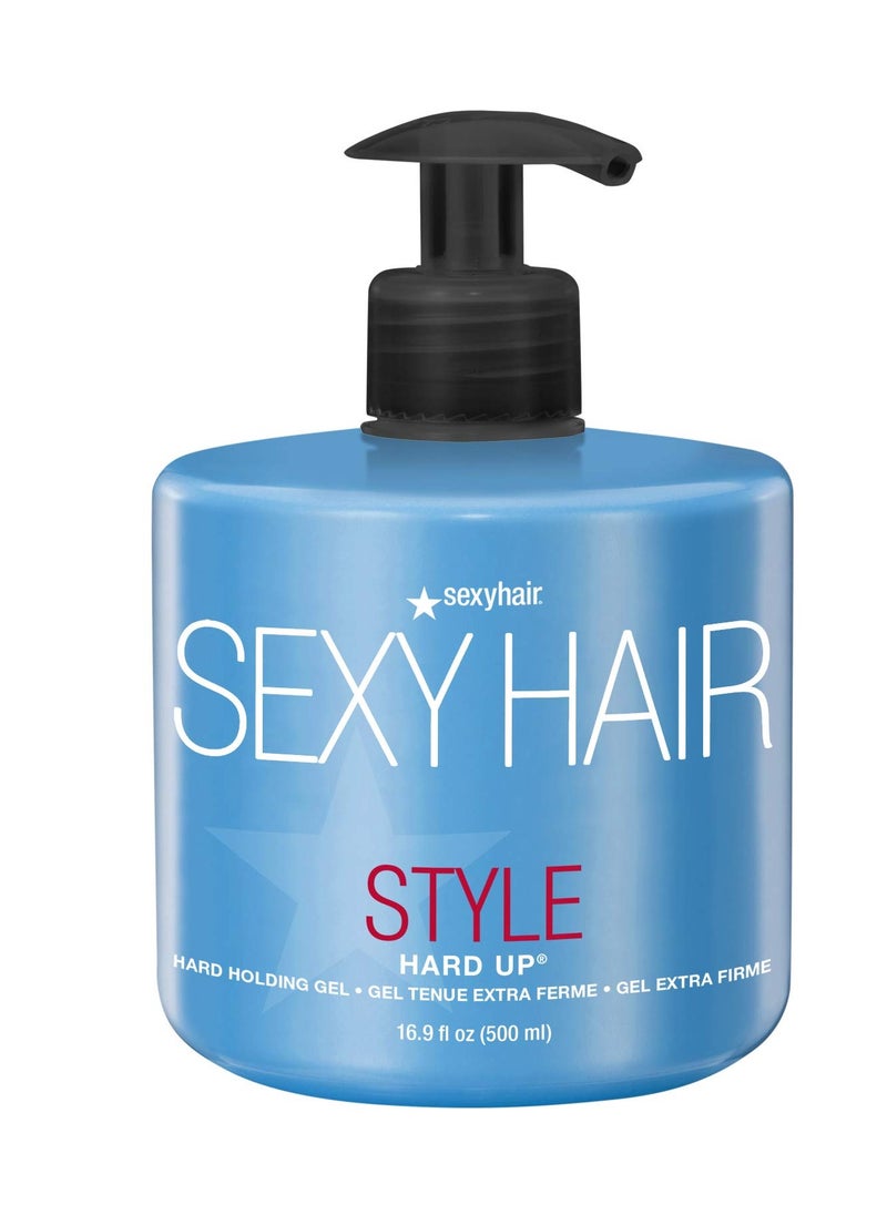 Sexy Hair - SexyHair Style Hard Up Hard Holding Gel | Extreme Hold | Non-Flaking Formula | All Hair Types - Image 1