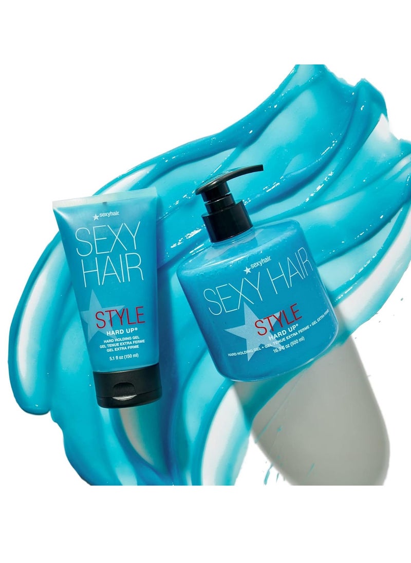 Sexy Hair - SexyHair Style Hard Up Hard Holding Gel | Extreme Hold | Non-Flaking Formula | All Hair Types - Image 1