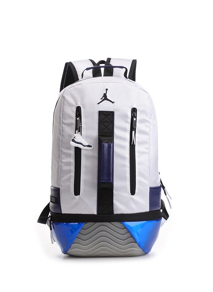 Jordans - 【School season】[Back to School Season] Printed Large Capacity Zipper Backpack School Bag Student Backpack Classic Backpack Laptop Backpack Colorful Backpack Sports Backpack Basketball Backpack - Image 1
