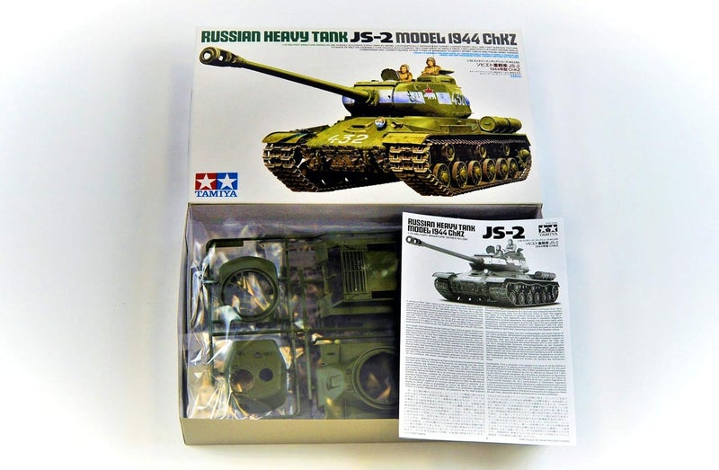 Tamiya Models Russian Heavy Tank JS-2 Model Kit 1/35 Scale - Image 2