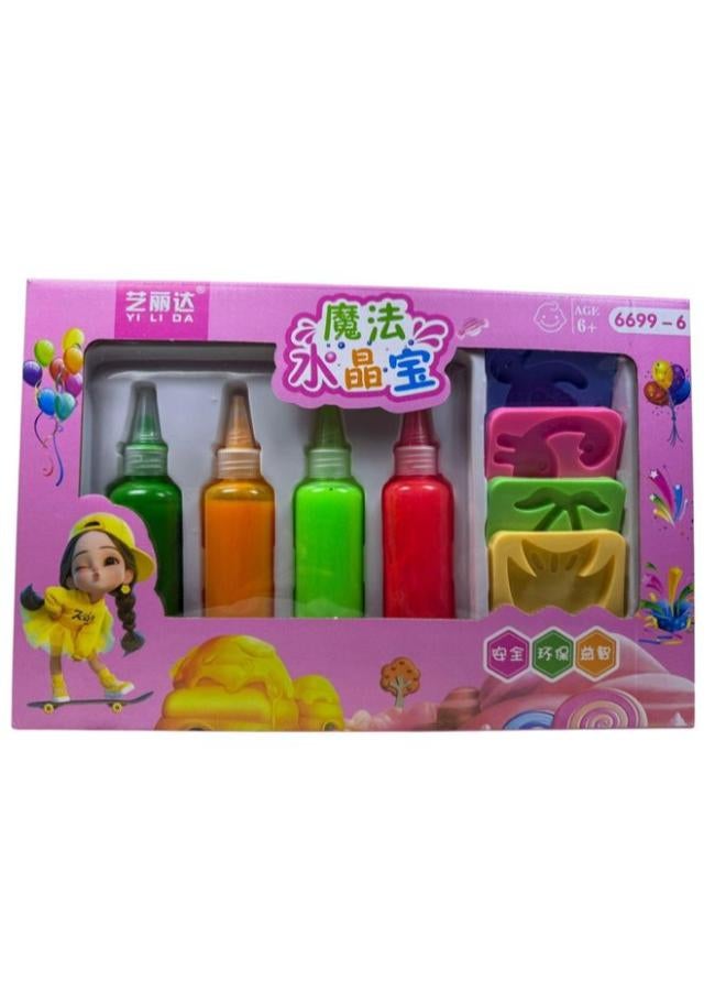 New Magic Water Game Set 3D Water Gel Sea Life Toys DIY