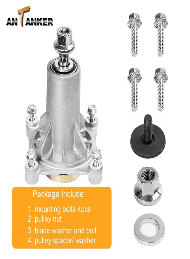 Antanker 187292 192870 Spindle Assembly Lawn Mower Parts Replace for AYP Craftsman 532187292 532187281 587819701 587125401 567253301 for H usqvarna Mandrel Assembly 42" 46" 48" 54" Mower Deck Spindle - Image 3