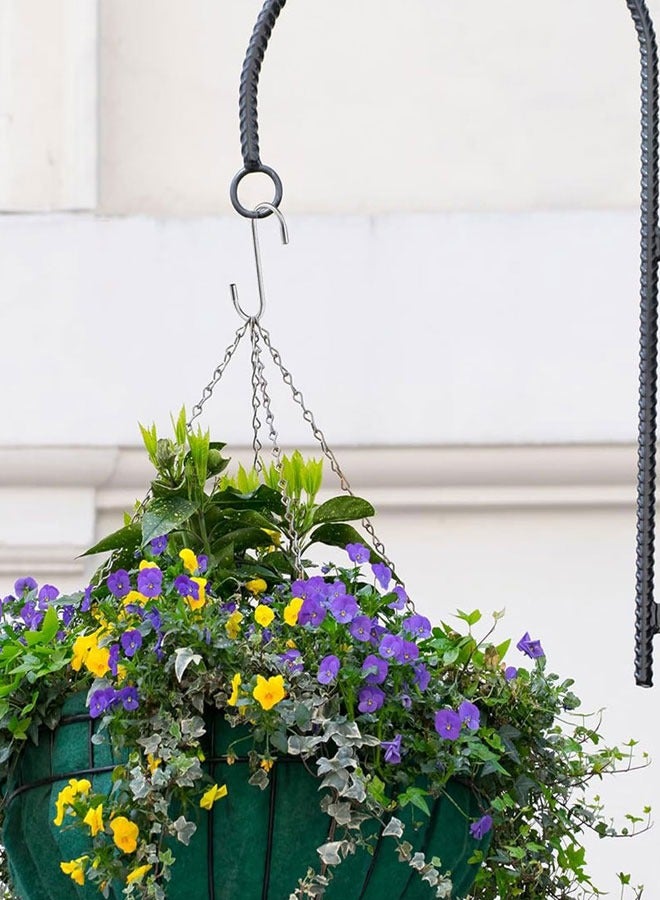 HAWAWA 10pcs S Hooks for Hanging, Heavy Duty Hanging Hooks 304 Stainless Steel, S Shape Hooks for Hanging Pans Pots Plants Towels Kitchen Hooks Hanger Silver - Image 5