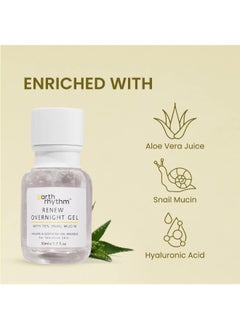 Earth Rhythm Renew Overnight Gel With Snail Mucin  - Image 3