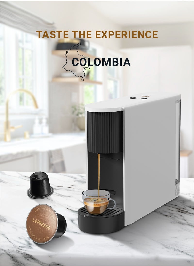 LePRESSO Aluminum capsules for Nespresso 100% Arabica 10pc/ Colombia Origin Blend/ 100% Original Blend  - Image 2