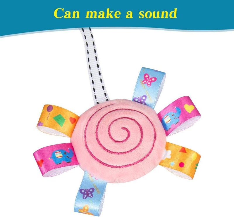Caterbee Baby bassinet toys, Infant & Toddlers Crib and Pushchair toy, Travel Arch Stroller toy & Pram Activity toys for indoor and outdoor (Elephant) - Image 3