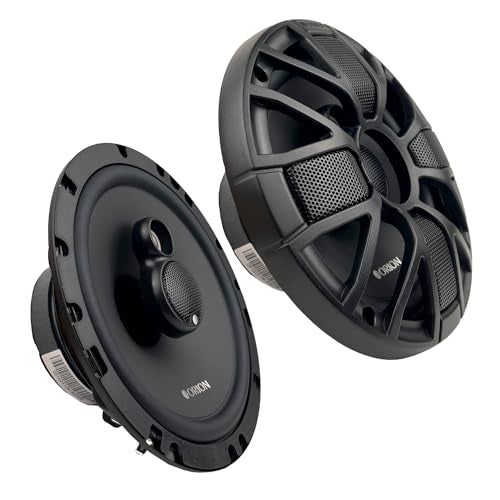 ORION XTR Series XTR65.3 3-Way Coaxial Car Audio System - 6.5” Speakers, Full Range, Enhanced Bass, 400W, 4 Ohms, Easy Installation, Polypropylene Cone W/Butyl Rubber Surround (Pair) - Image 1
