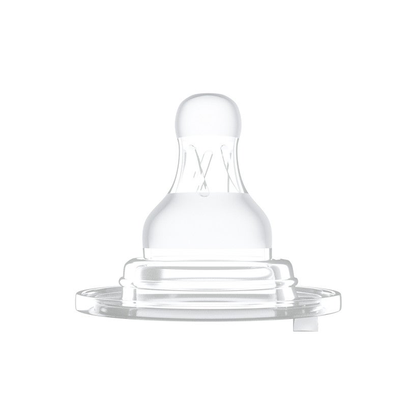 FARLIN Crystal Clear Silicone Nipple / S / 2pcs - Image 1