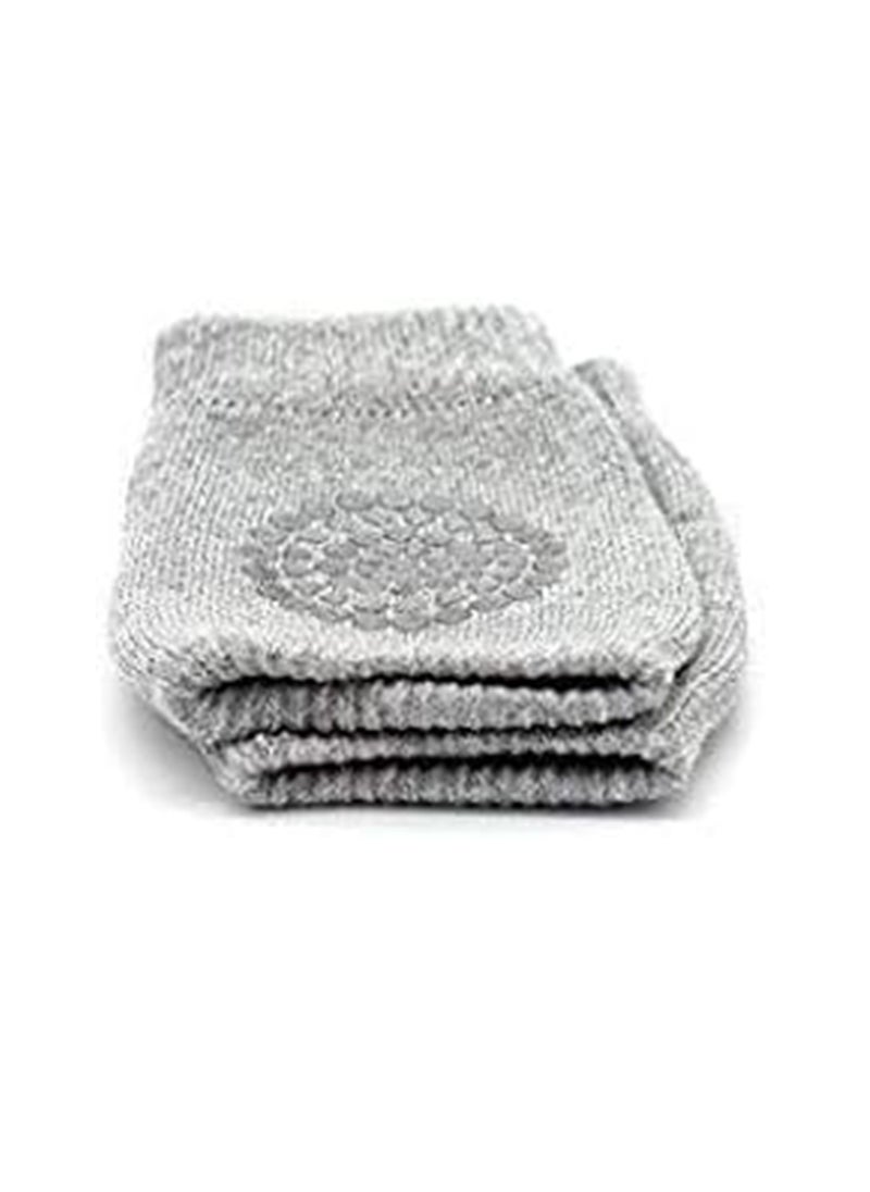 Baby Crawling Anti-slip Knee Protector - Grey