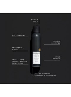 Kristin Ess Ristin Ess Hair Refine Signature Finishing Hairspray For Hair Styling Flexible Hold Brushable Texture Style Support For Straight Textured Wavy Or Curly Hair Vegan 7.5 Oz  - Image 3