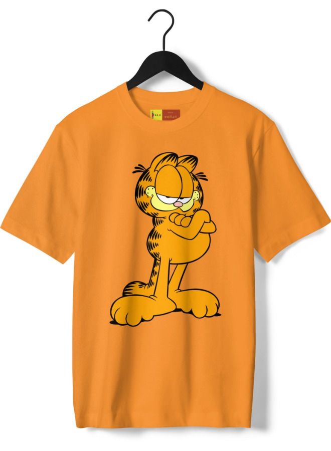 Cartoon T-Shirt Garfield Oversize Unisex
