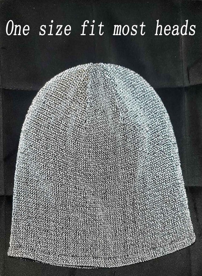 AMNQUERXUS Reflective Beanie Hat High Visibility Warm Winter Loop Knit Cap Gifts for Women Men (Pink) - Image 4