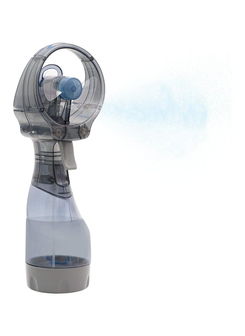 O2COOL - Deluxe Handheld Water Misting Fan - Battery Powered, Gray | Personal Cooling with Powerful One-Speed Motor, Portable & Lightweight | Perfect for Outdoor Activities, Travel & Kids - Image 1