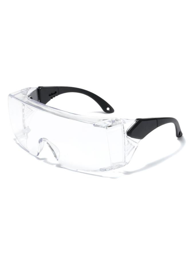 Generic Men's And Women's Goggles Riding Windproof Glasses Sand-proof Labor Protection Anti-splash Anti-spittle Droplet Flat Glasses 