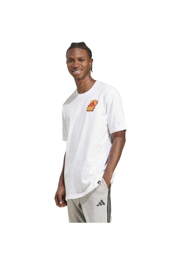 Adidas M Pb&J T White Training T-Shirts For Men XS - Image 2