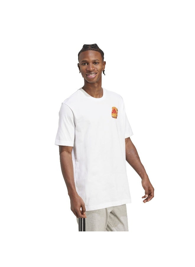 Adidas M Pb&J T White Training T-Shirts For Men XS - Image 4