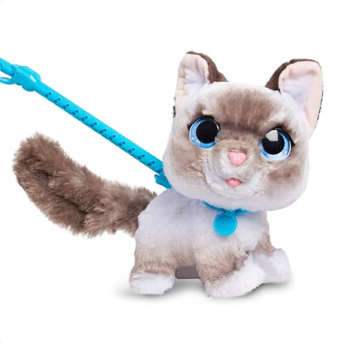 furReal Wagalots Kitty Small Interactive Plush Faux Fur Kids Toys for Ages 4 Up by Just Play - Image 1