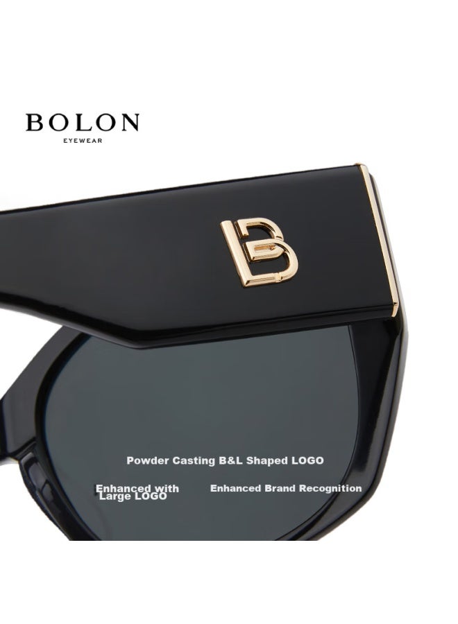 Bolon Sungl, Yang Zi's Style, Cat-eye Large Frame, Uv Protection, Driving Sungl, Trendy For Men And Women, Bl3189c30 - Image 2