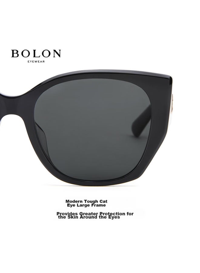 Bolon Sungl, Yang Zi's Style, Cat-eye Large Frame, Uv Protection, Driving Sungl, Trendy For Men And Women, Bl3189c30 - Image 1
