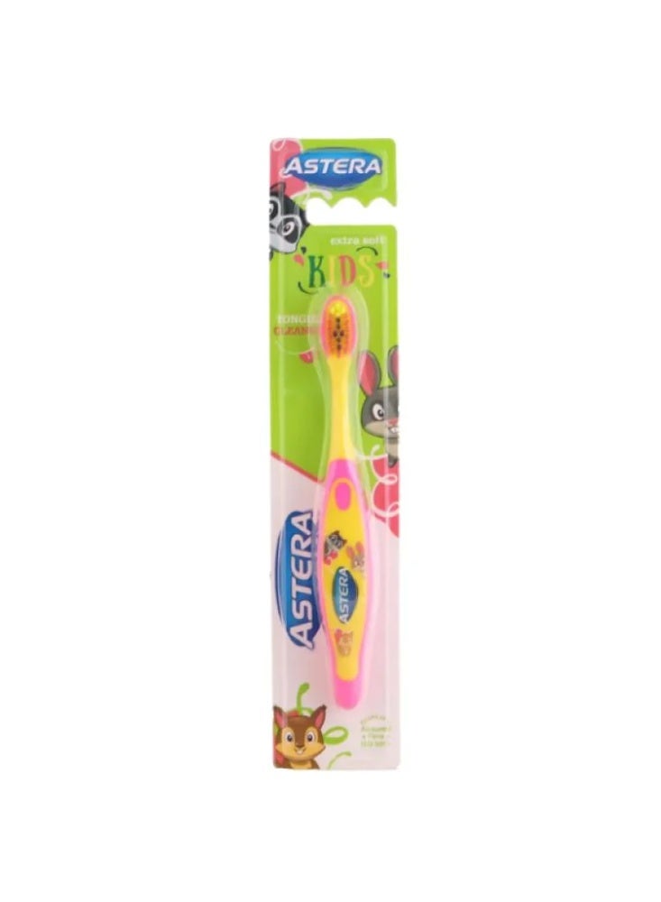 Super soft children's toothbrush, assorted colors, one piece