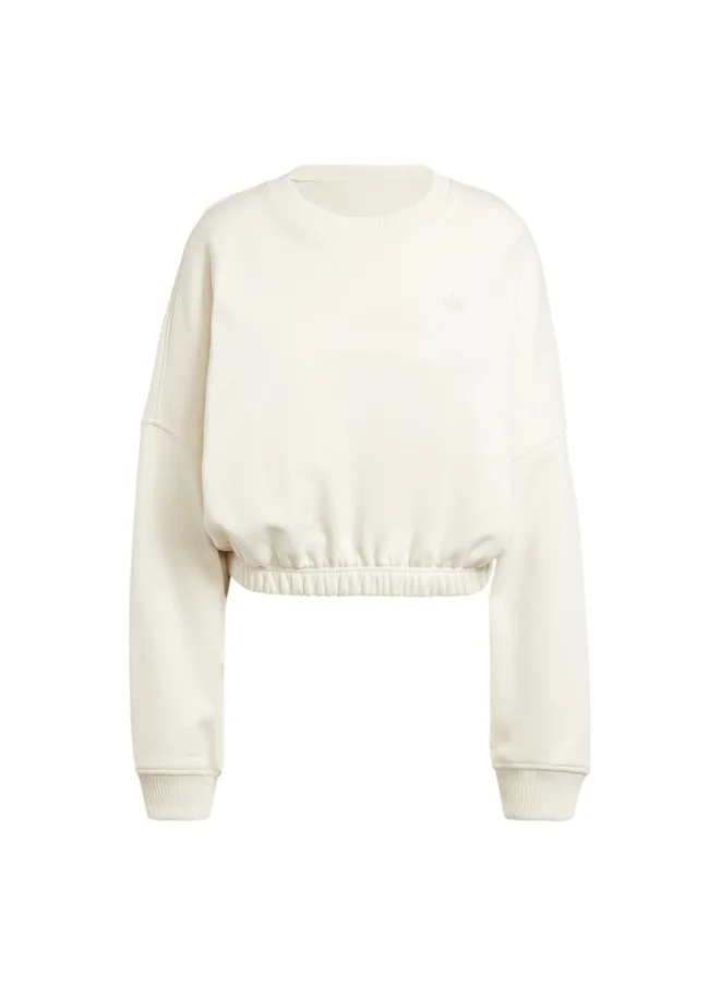 اديداس adidas SWEATSHIRT OS White Originals Women SWEATSHIRTS