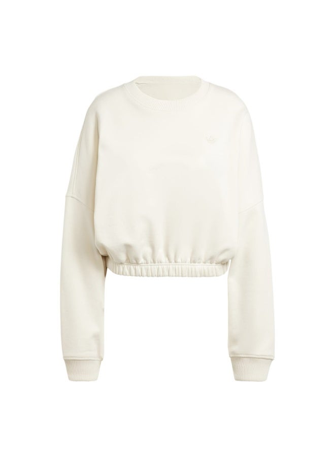 Adidas adidas SWEATSHIRT OS White Originals Women SWEATSHIRTS  - Image 2