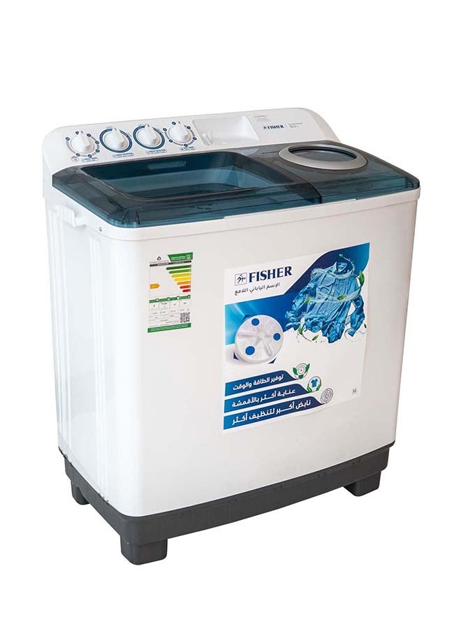 FISHER TwinTub Washer 10 Kg White - Image 2