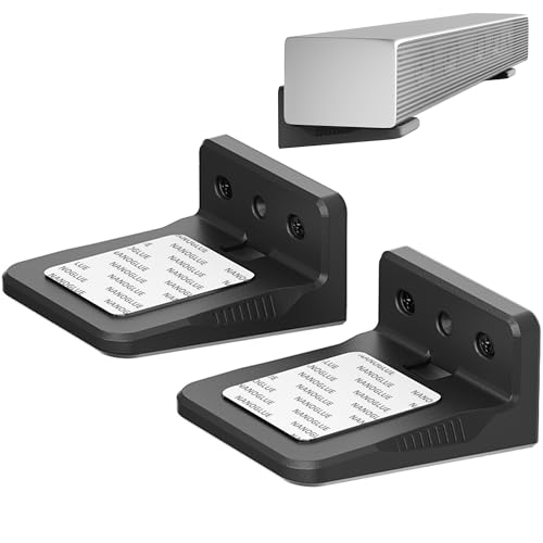 ELETIUO Universal Soundbar Mount for Samsung, Sony, LG, JBL, Bose, Vizio, Roku, Polk Audio, Heavy Duty Wall Mount Bracket Up to 180 lbs for Above or Under TV - Image 1