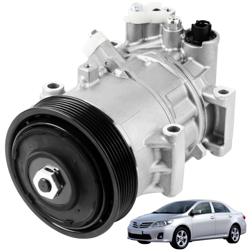 AC Air Condition Compressor Compatible for Toyota Corolla 18L 20142019 Corolla iM 18L 20172018Air Conditioner AC Compressor with Clutch 8831002850 8831002851 CO29198C