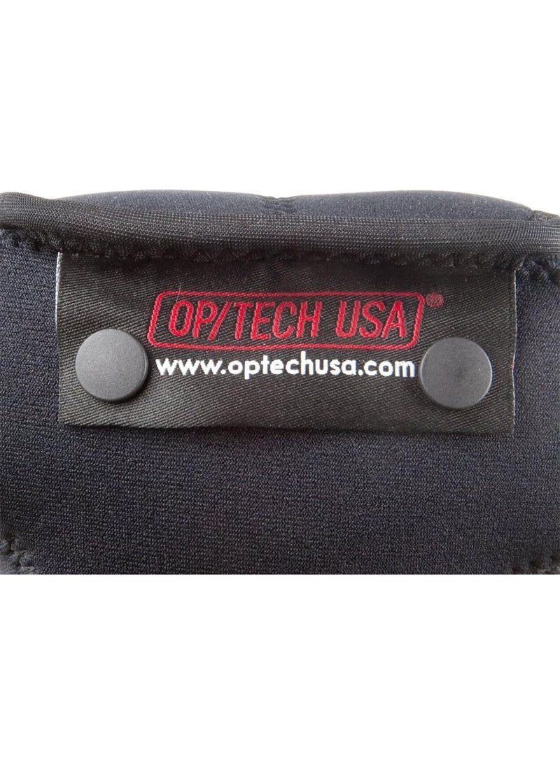 OP/TECH USA OP/TECH USA Soft Pouch – Compact digital camera case, lightweight accessories pouch, sleek neoprene sleeve for DSLR, perfect for backpacks & travel – durable protection in style | D-M 4/3 | Black  - Image 3