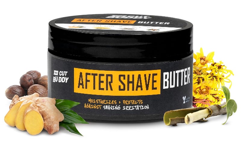 The Cut Buddy زبدة ما بعد الحلاقة للرجال والنساء مع دفاع عن نتوءات الحلاقة - 8 أونصات سائلة