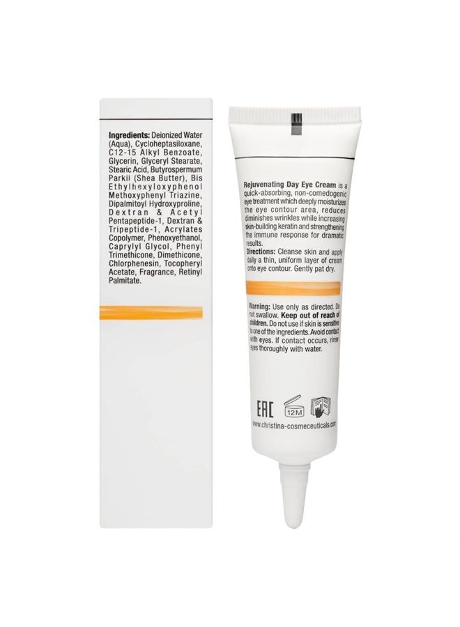 -CHRISTINA- شباب دائم - كريم عين يومي مجدد SPF15 لجميع أنواع البشرة 30 مل - Image 4