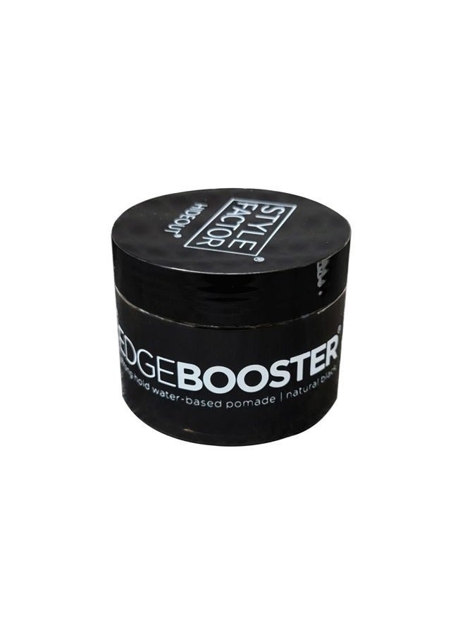 Style Factor Edge Booster HIDEOUT Water-based Pomade 3.38 Oz | Darkens Gray Hair with Strong Hold and High Shine (Natural Black) - Image 4