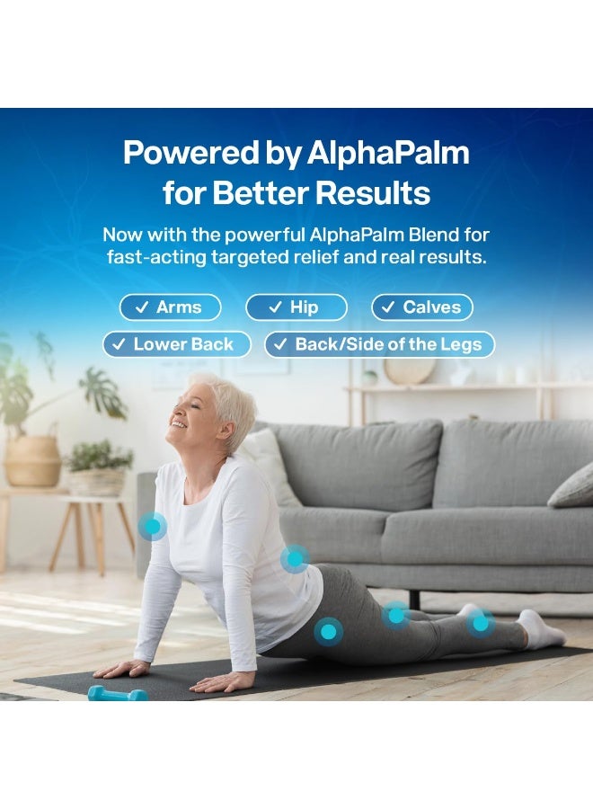 عرق النسا سكياتيز مكمل دعم العصب الوركي – يحتوي على AlphaPalm™ وPEA وفيتامين ب كومبلكس وحمض ألفا ليبويك 300 مجم – 120 كبسولة | صحة الأعصاب، راحة المفاصل، دعم الحركة والعافية - Image 3