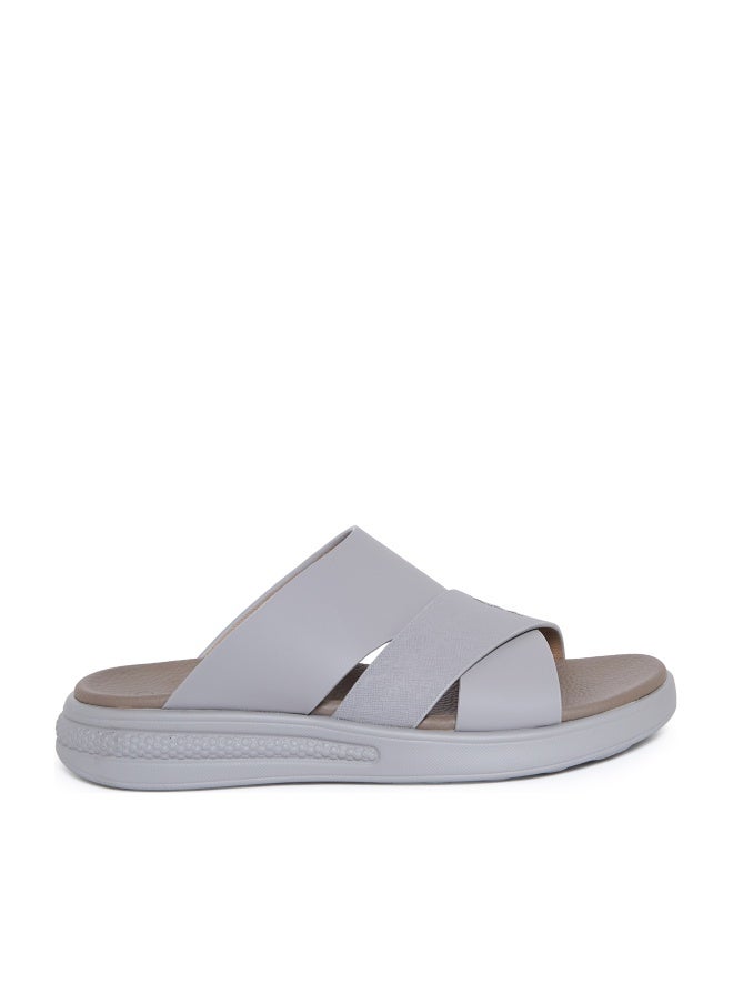 Geoomnii Comfort Arabic Sandals for Men – Classic Slip-On Open Toe Sandals with Cushioned Footbed for Daily Wear - Image 1