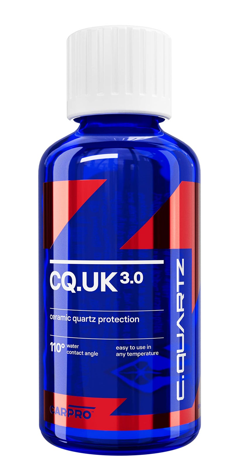 CARPRO CQUARTZ UK 3.0 - Ceramic Coating for Cars, Quartz Based Nanotechnology, Bonds to Paint, Glass, Metal and Plastic - (50ml Kit) - Image 2