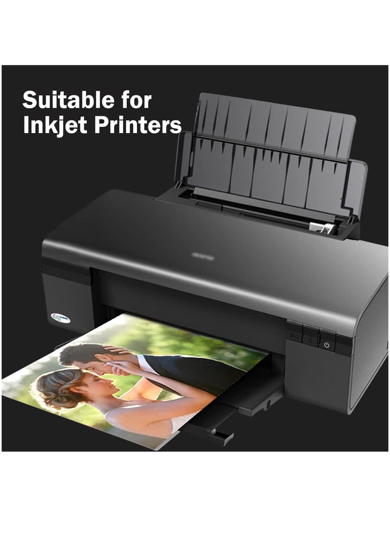 JOJO 20-Sheet A4 Size Glossy Photo Paper 180gsm Thickness White  - Image 4