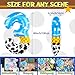 AXBMM 40 Inch Number 3 Balloon Blue Clouds Cartoon Story Balloons Toy Inspired Story Party Supplies for Birthday Garland Arch Kit Farm Favor Number 3 - Image 4