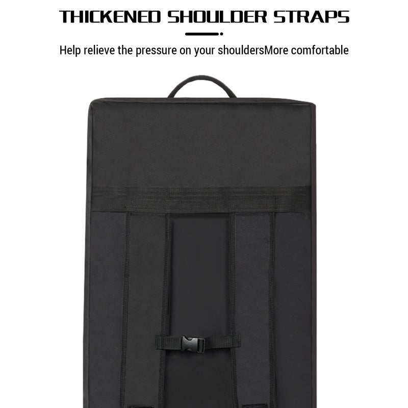 SOUUXIU 125L Inflatable Paddleboard Bag SUP Board Bag Surfboard Backpack Stand Up Board Shoulder Backpack - Image 4