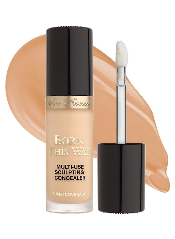 Too FacedCosmetics Too Faced Born This Way Super Coverage Multi-Use Concealer Natural Beige - light medium with neutral undertones 13.5ml  - Image 1