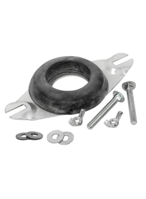 RACO Sundex Twyford WC Flange and Close Coupling Kit – TW333 | Includes Toilet Pan Cistern Doughnut and Fixings Plate