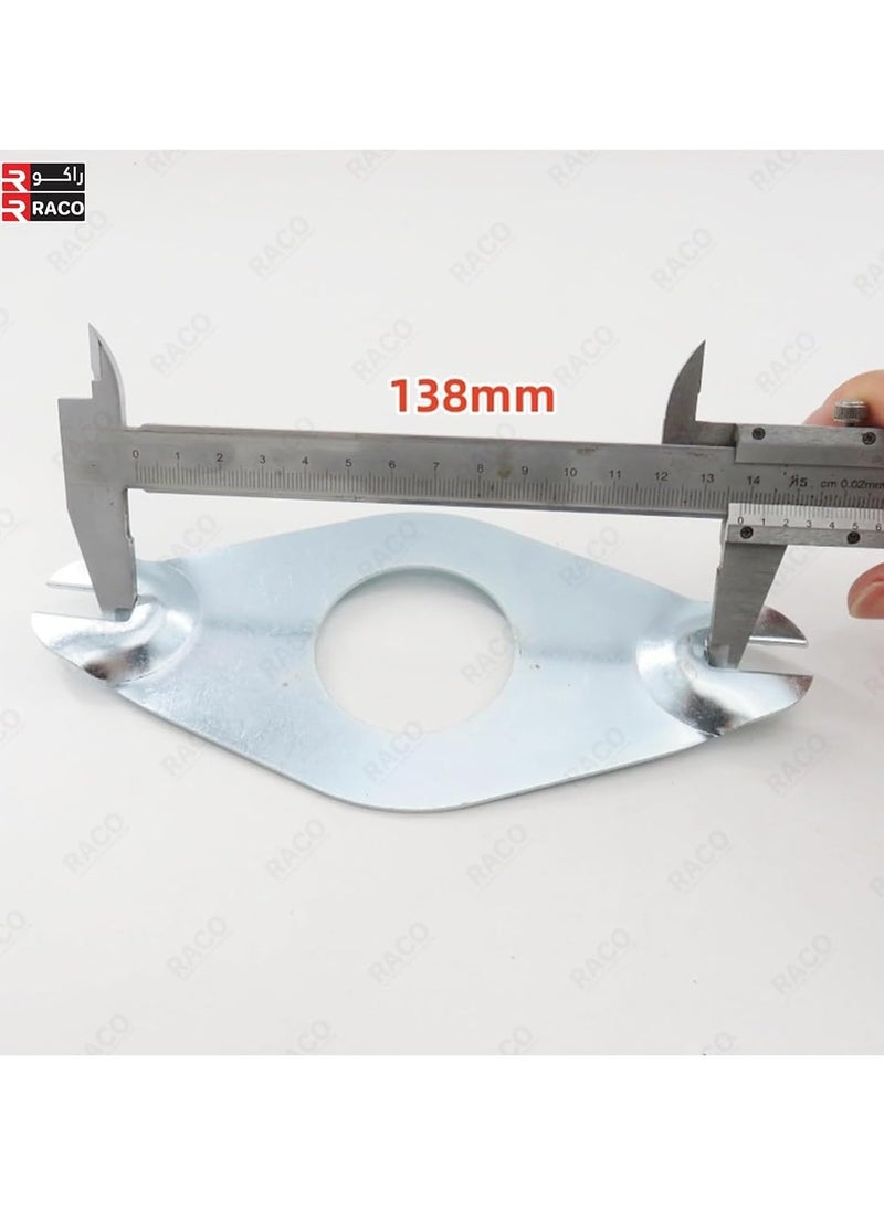 RACO - RACO Sundex Twyford WC Flange and Close Coupling Kit – TW333 | Includes Toilet Pan Cistern Doughnut and Fixings Plate - Image 1