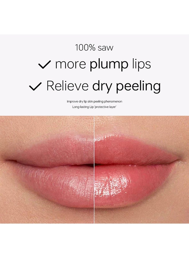 pudaier Tinted Lip Balm, Long Lasting Hydrating, Repair Dry and Cracked Lips, Gloss Finish, High Gloss Tinted Lip, Moisturizer Lip, Glaze Hydrating Lip, Glow Oil Moisturizing Lip Gloss for Lips Makeup #03 - Image 5