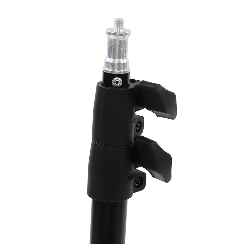 Natation Camera and Light Stand | Lightweight Aluminum Light Stand for Ring Light | Portable and Reflector Light Stand | Studio Lighting & More Ideal for Outdoor & Indoor Shoots (140cm) - Image 4