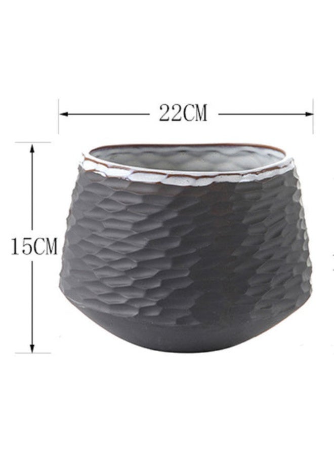 E.V.A Astrogranite Porcelain Vase  - Image 1